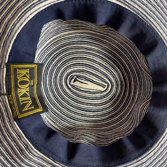 Kokin Straw Woven Hat, Defective - Picture 2 of 6